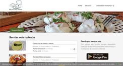 Desktop Screenshot of misrecetasonline.com